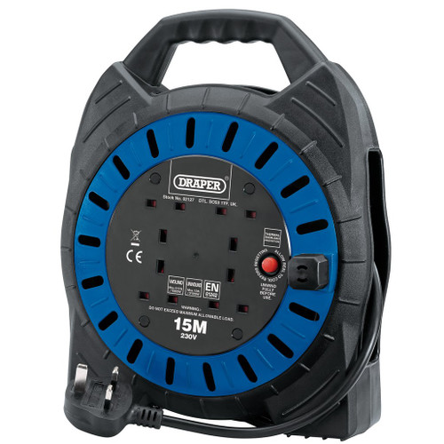 230V Four Socket Cable Reel, 15m - 02127_DCR1510D.jpg