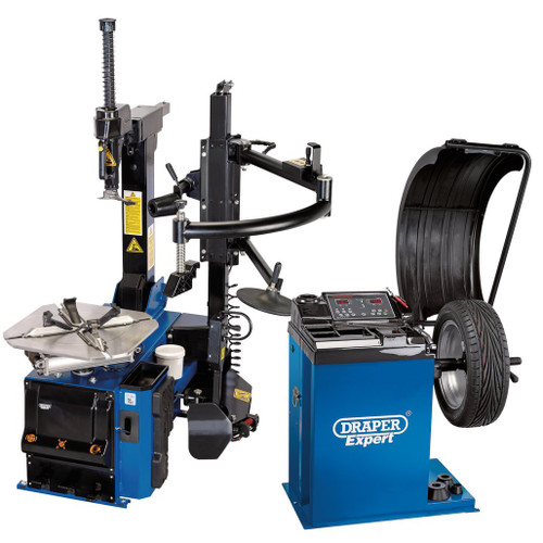 Tyre Changer with Assist Arm and Wheel Balancer Kit - 02152_1.jpg
