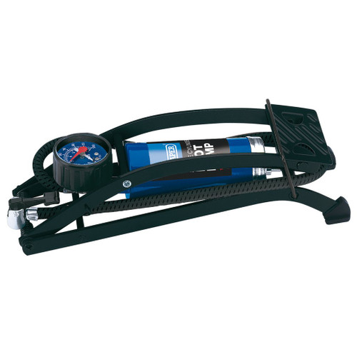 Single Cylinder Foot Pump with Pressure Gauge - 14172_1.jpg