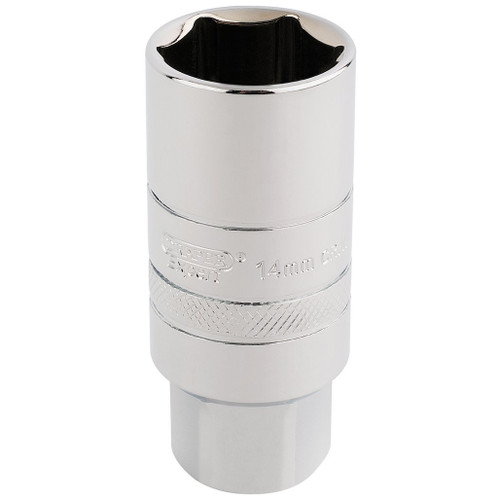 14mm Thread 6 Point Spark Plug Socket, 3/8" Sq. Dr., 21mm - 16774_DT-PLUG-B.jpg