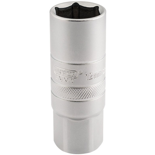 12mm Thread 6 Point Satin Chrome Spark Plug Socket, 1/2" Sq. Dr., 18mm - 16782_HT-PLUG-MS.jpg