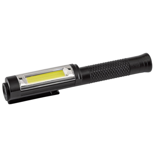 COB LED Rechargeable Aluminium Pen Torch, 5W, 400 Lumens - 90101_RWLCOB-360-B.jpg