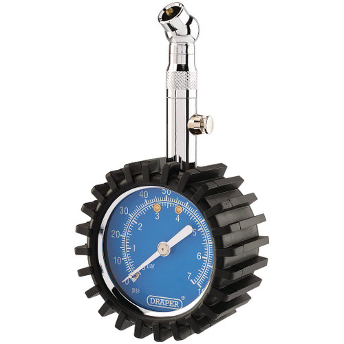 Tyre Pressure Gauge, 0 - 100psi, 0 - 7bar - 91347_1.jpg
